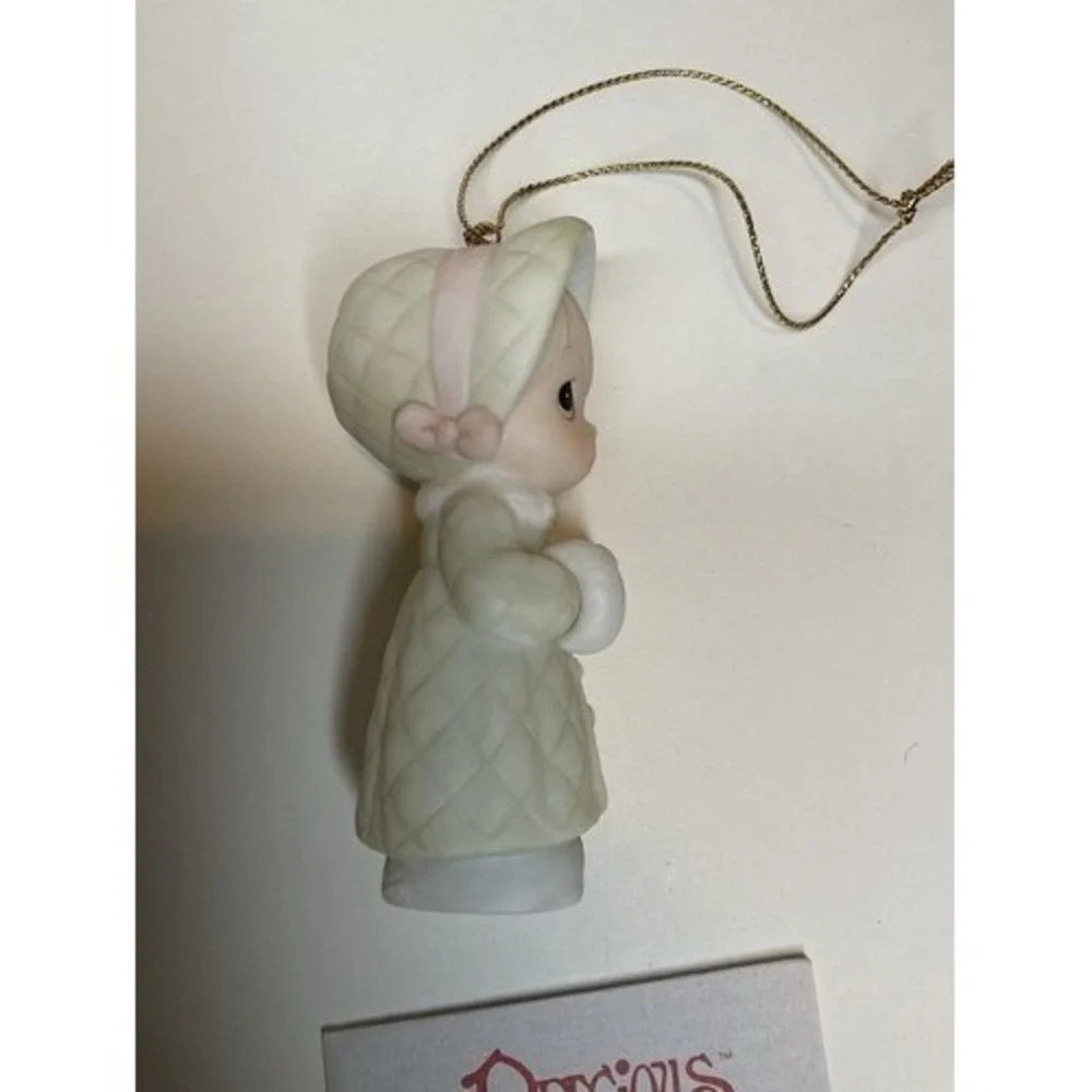 NWB‎ Precious Moments Christmas Ornament Wishing You A Cozy Christmas 3